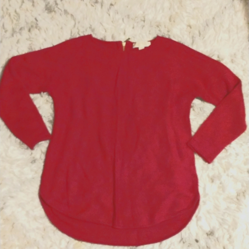 Michael Michael Kors woman's size S cotton blend oversized knit high low sweater